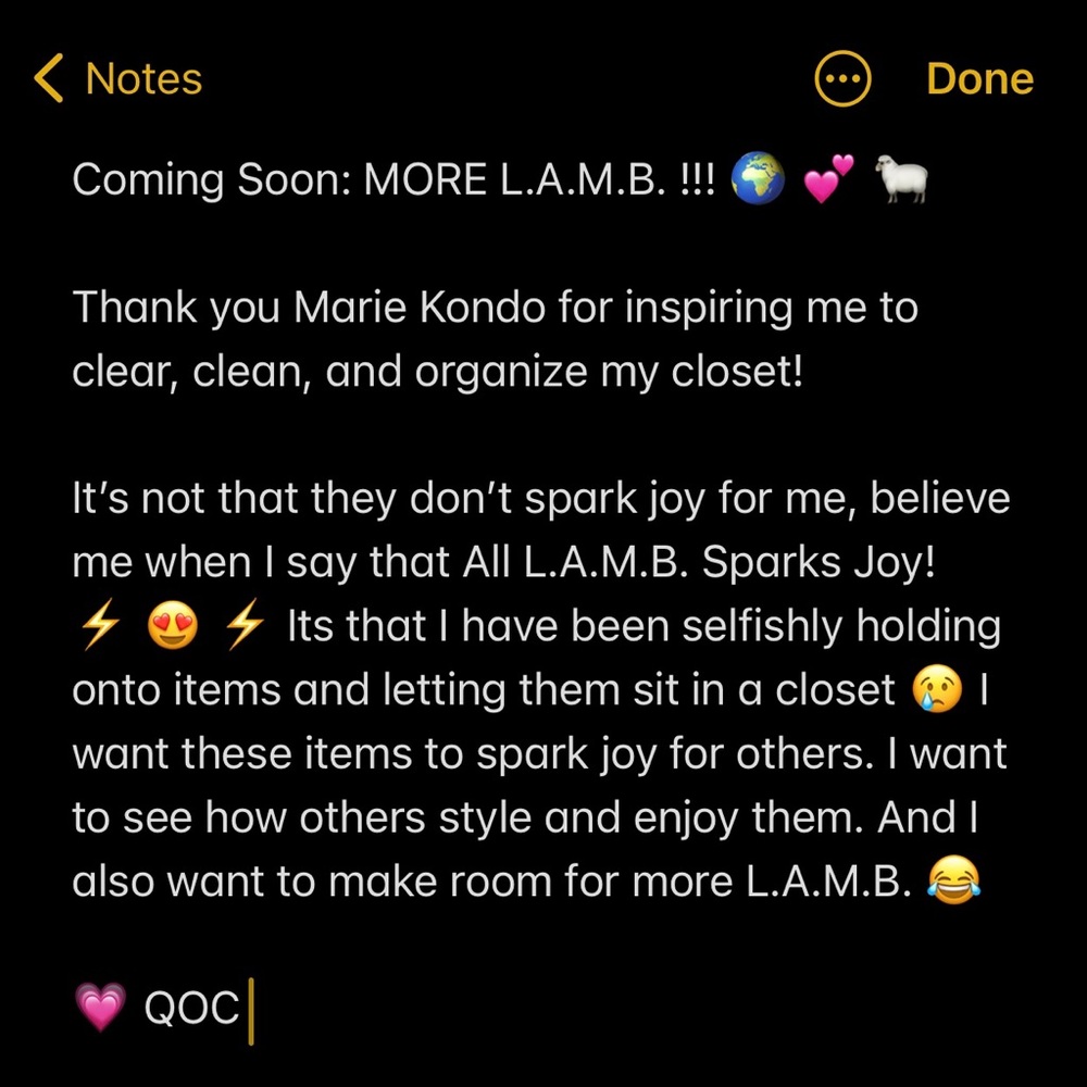L.A.M.B. By Gwen Stefani